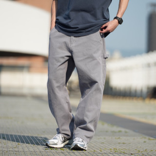 水洗做舊多口袋工裝長褲