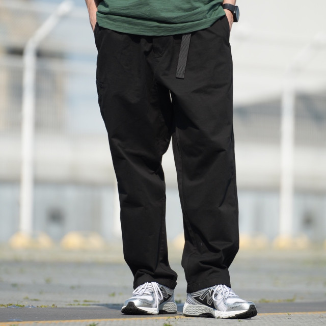 微錐廓型隱藏拉鏈反摺長褲