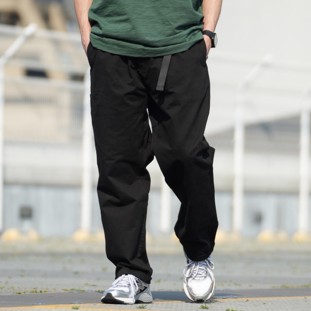 微錐廓型隱藏拉鏈反摺長褲