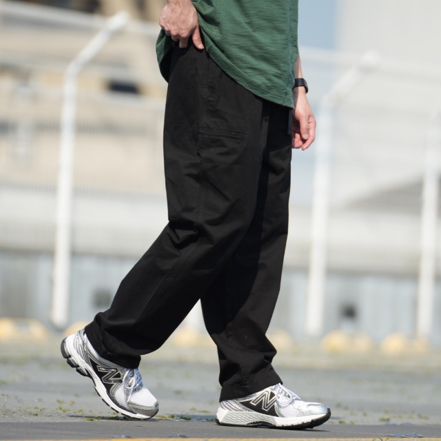 微錐廓型隱藏拉鏈反摺長褲