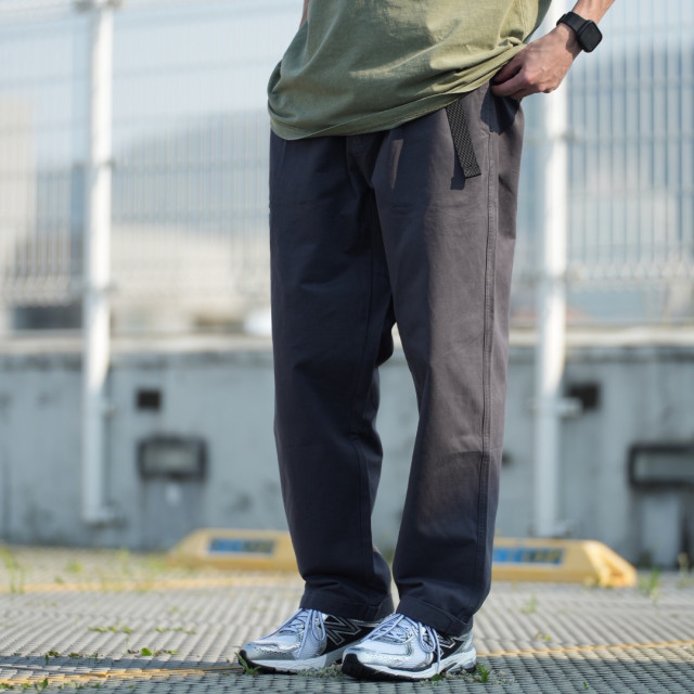 微錐廓型隱藏拉鏈反摺長褲