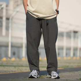 單摺垂感微錐休閒西裝褲