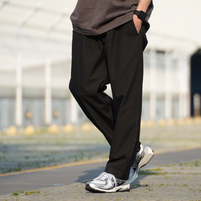 單摺垂感微錐休閒西裝褲