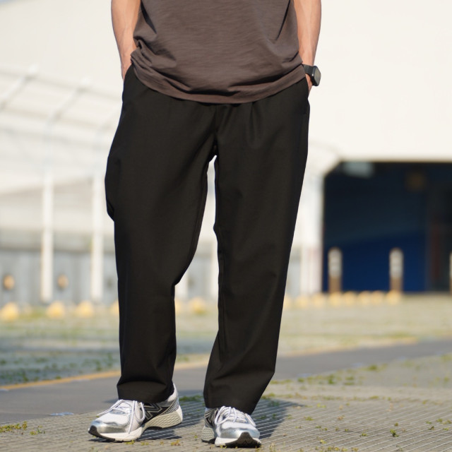 單摺垂感微錐休閒西裝褲