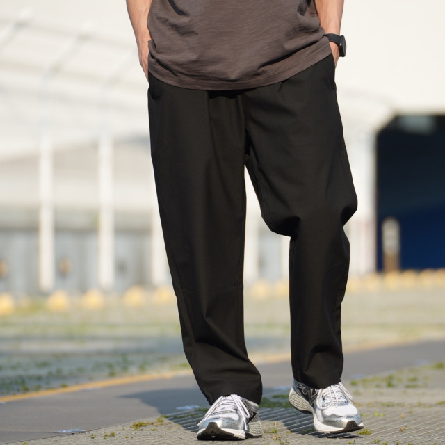 單摺垂感微錐休閒西裝褲