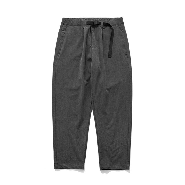 單摺垂感微錐休閒西裝褲