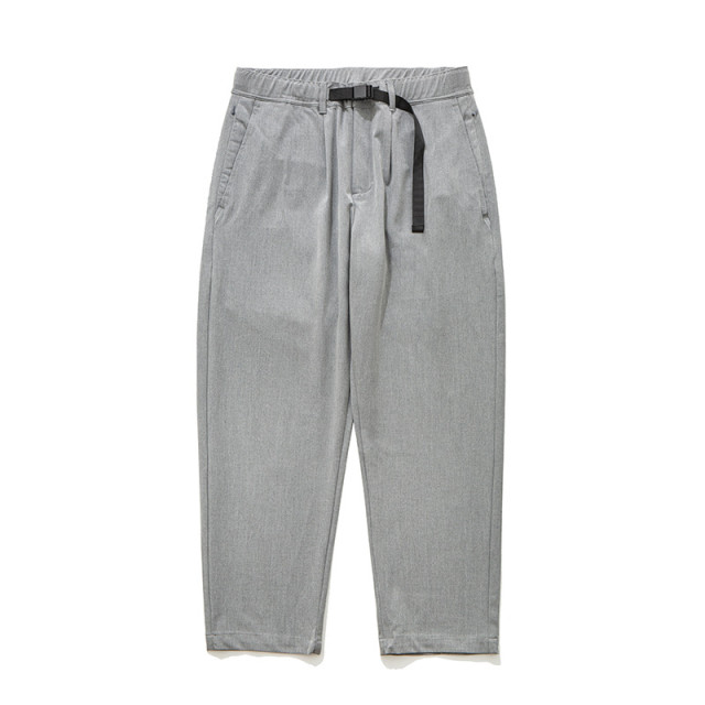 單摺垂感微錐休閒西裝褲