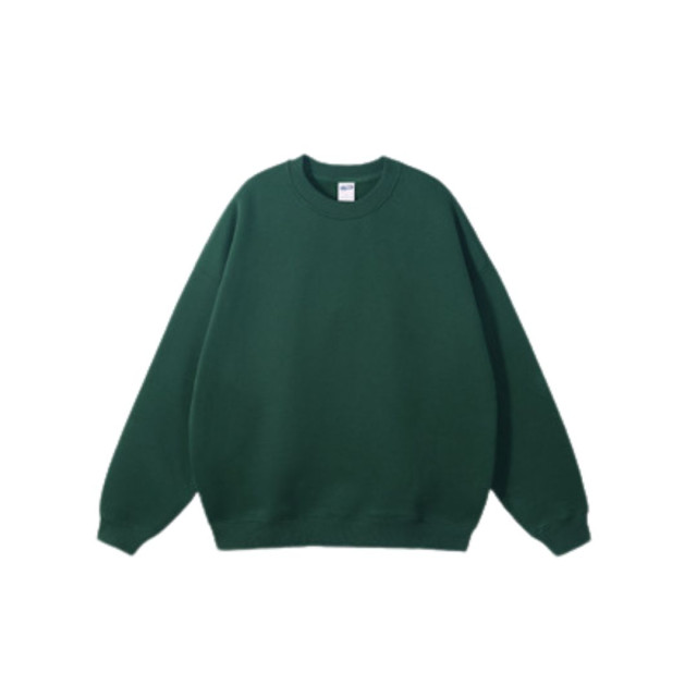 350克重磅刷毛保暖大學T