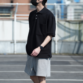 涼感空氣層珠地短袖POLO衫