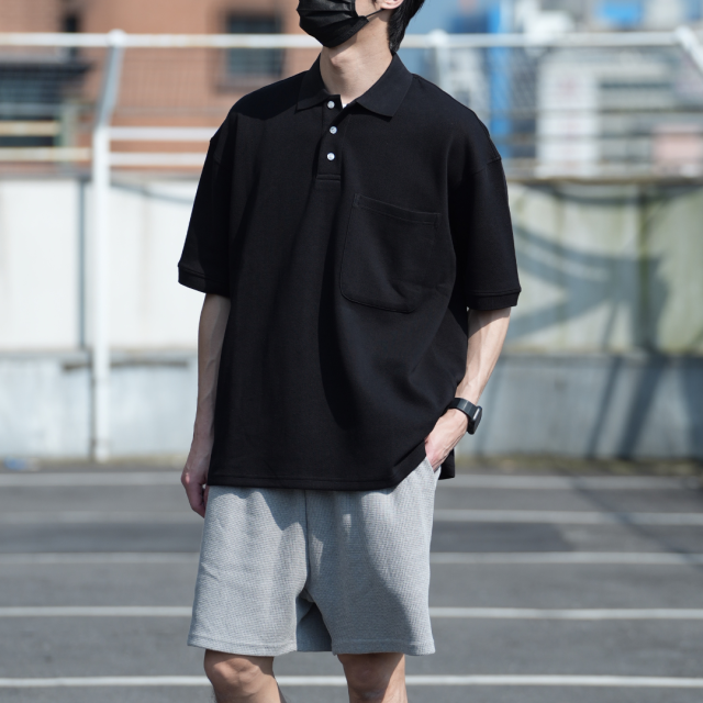 涼感空氣層珠地短袖POLO衫