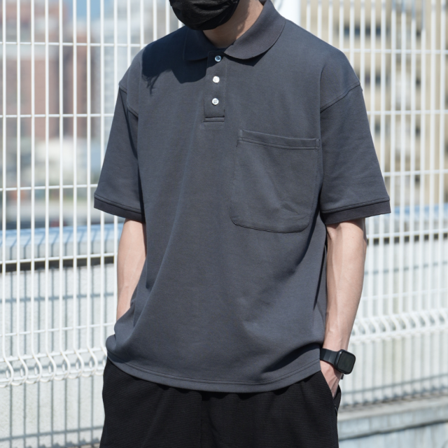 涼感空氣層珠地短袖POLO衫