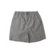 輕薄皺感尼龍廓形膝上短褲