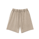 復古水洗散邊休閒短褲