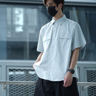 SORONA泡泡紗涼感速乾短袖襯衫