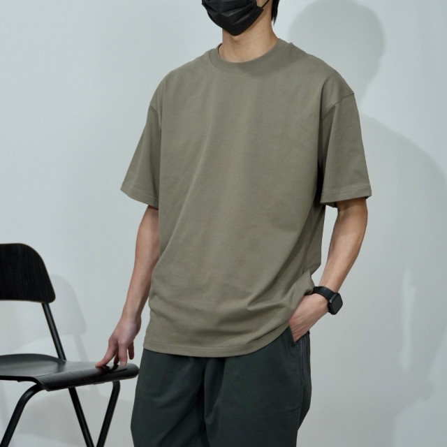 275克重磅親膚純棉短T