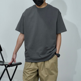 275克重磅親膚純棉短T