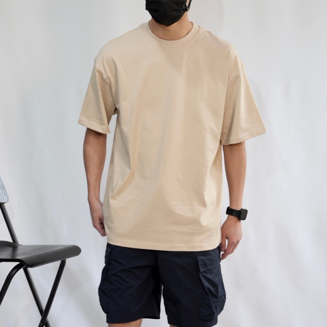 275克重磅親膚純棉短T