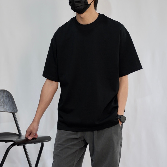 275克重磅親膚純棉短T