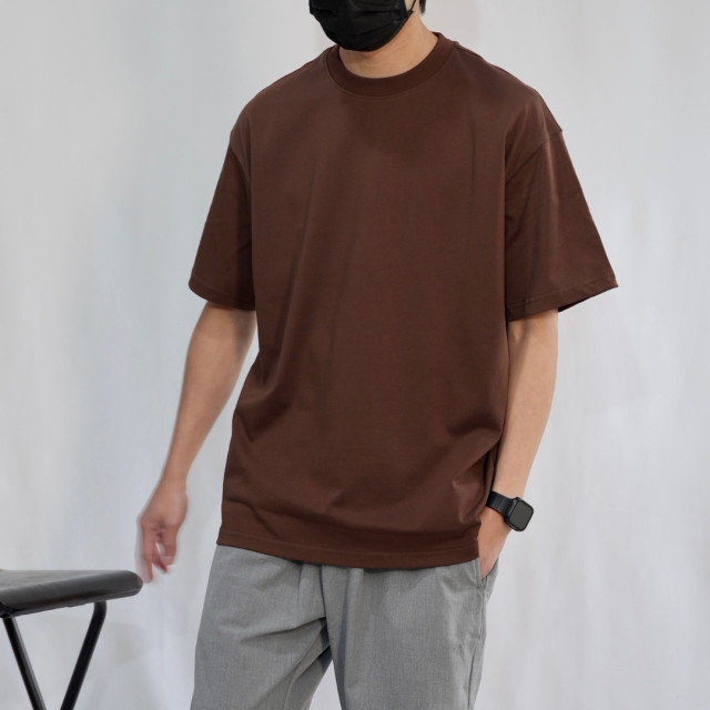 275克重磅親膚純棉短T